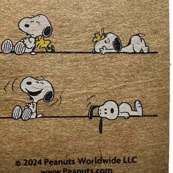 Peanuts Rae Dunn 2024 Snoopy Woodstock Ceramic Set of 4 Measuring Cups -… - Picture 5 of 5